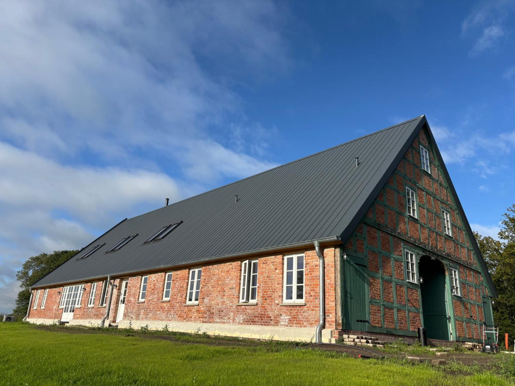 Niedersaechsisches Hallenhaus Im Modernen Gewand Lilienthal  Bagian luar foto
